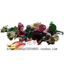 归来的格格 花花布艺 花花手工艺品 花开有果 老绣包包挂饰